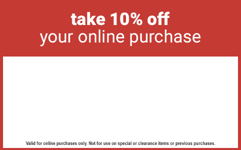 Take 10% Off Your Purchase